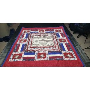Centennial Quilt 51.5 x 62.5 Double/Full Handmade